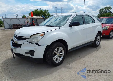 2012 Chevrolet Equinox Ls из США, поврежденный, VIN 2GNALBEK2C1338954